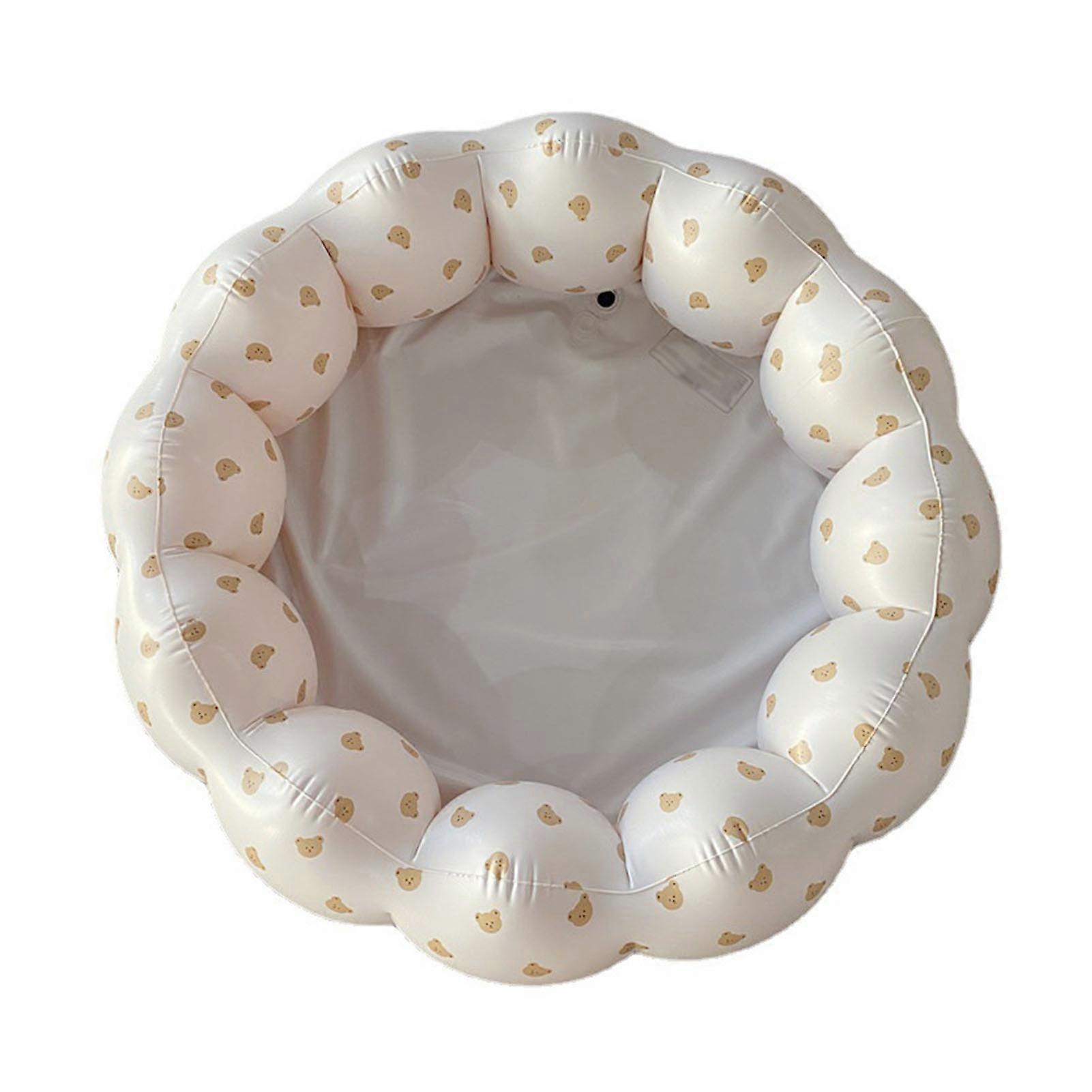 Petal Swimming Pool Portable Foldable PVC Baby Petal Inflatable Pool for Indoor Outdoor Type 2