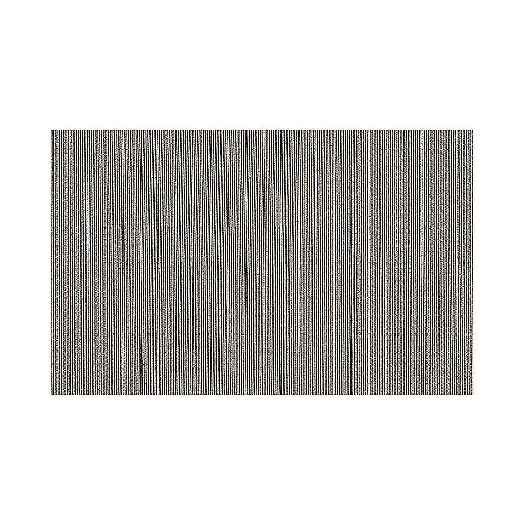 Placemat Green Solid Color Pvc Mat Plain Horizontal Stripe Table Mat