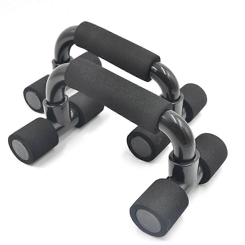 Push-up handles, set of 2, push-up bars, non-slip handles, push-up bars for muscle training and strength training in black