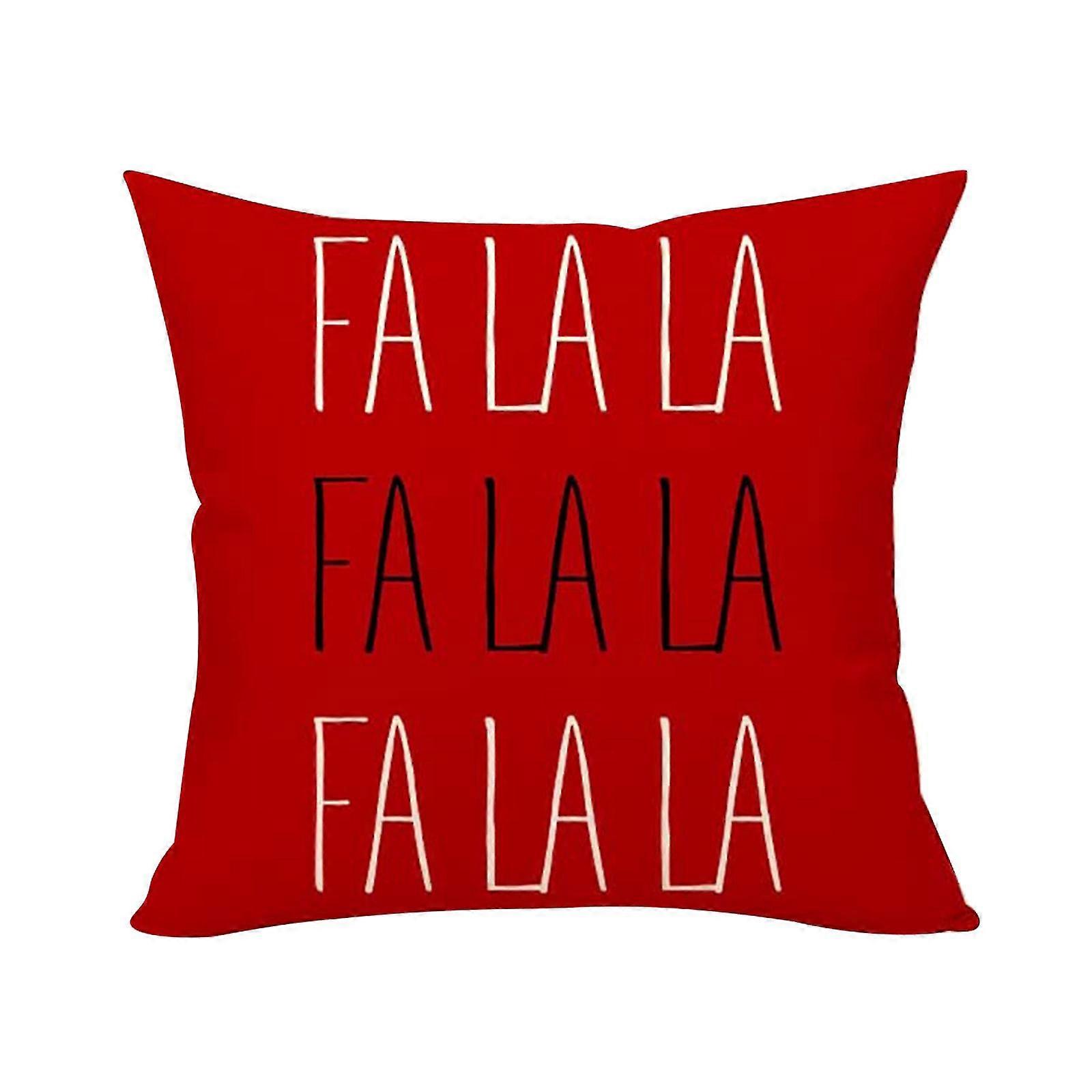 Christmas Throw Pillowcase Sofa Cushion Back Pillowcase