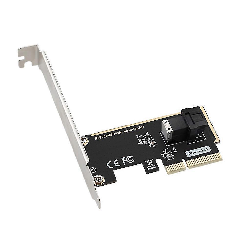 Pcie 3.0 4x/8x Sff 8643 To 2x U.2 Adapter Card Card For Nvme Ssd Converter
