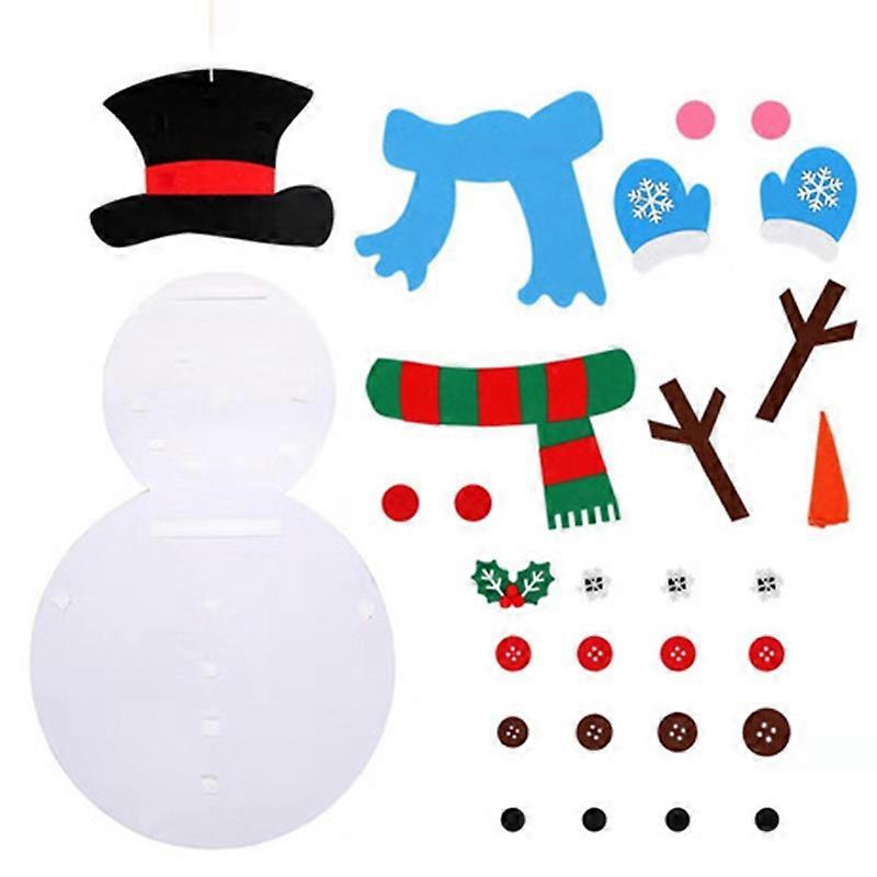 DIY Christmas Snowman Game Set