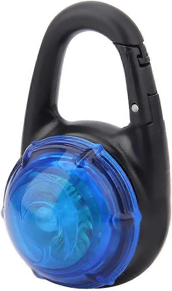 LED Dog Pendant Light with LED Warning Clip (Blue)