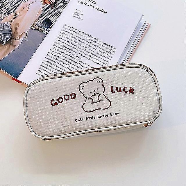 Σχολικά είδη Bear Kawaii | Σχολική θήκη μεγάλης χωρητικότητας | Χαρτικά Σχολικών Ειδών - Τσάντες με Μολύβια -