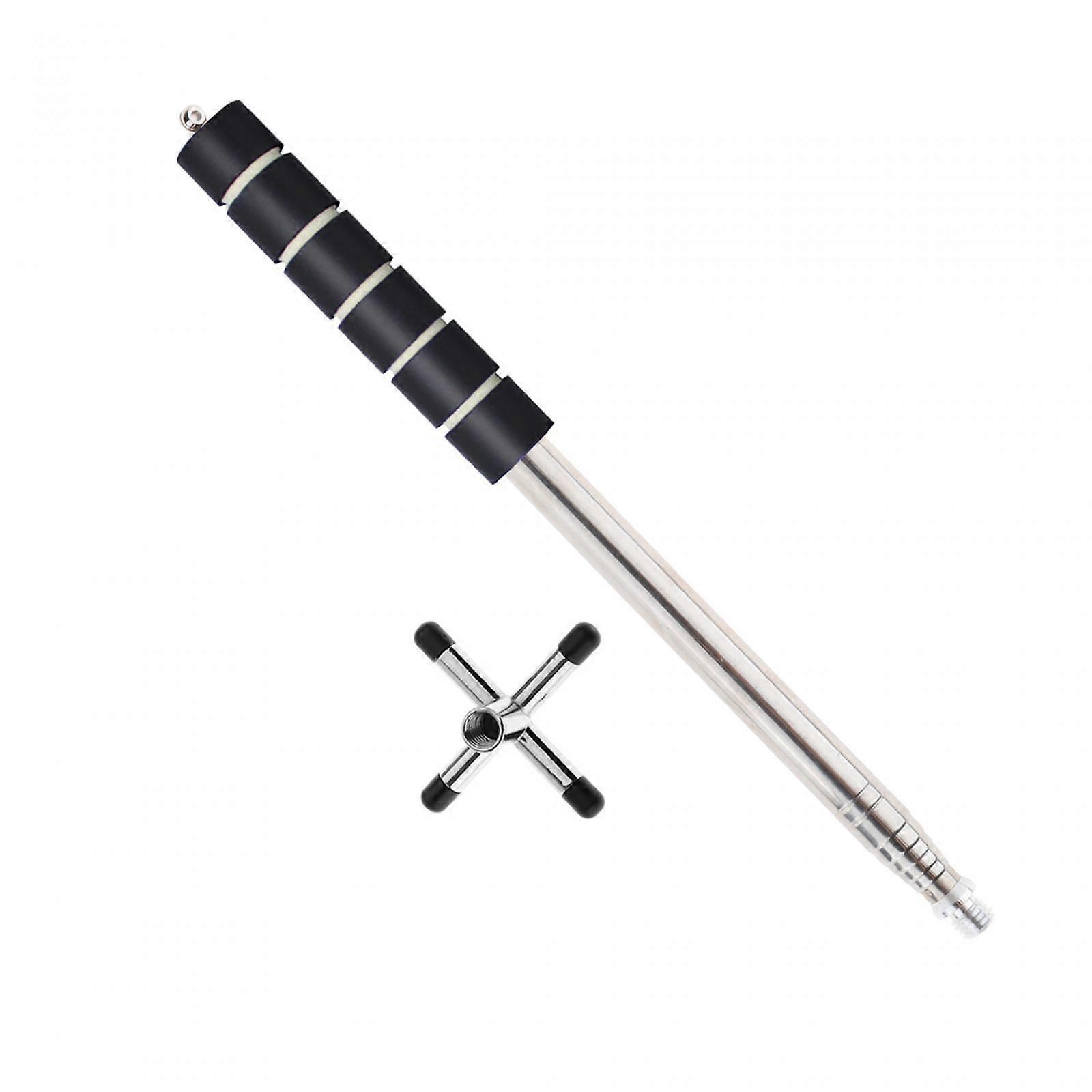 Retractable Pool Bridge Cue Stick Pool Cue Rest for Home Pool Table Training Cross Head