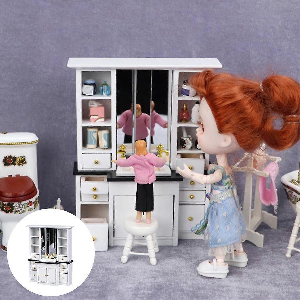 1:12 Casa delle bambole Mobili in miniatura Bagno Cucina Lavello