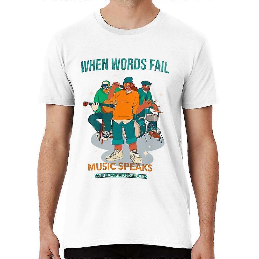       - William Shakespeare T-Shirt Crew Neck