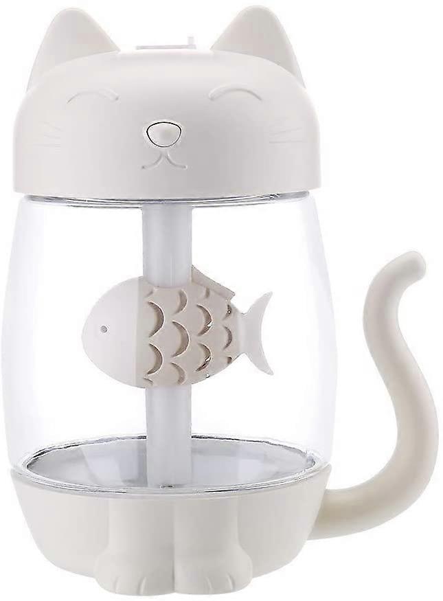 350ml Cool Mist Humidifier LED Night Light Diffuser Purifier Atomizer