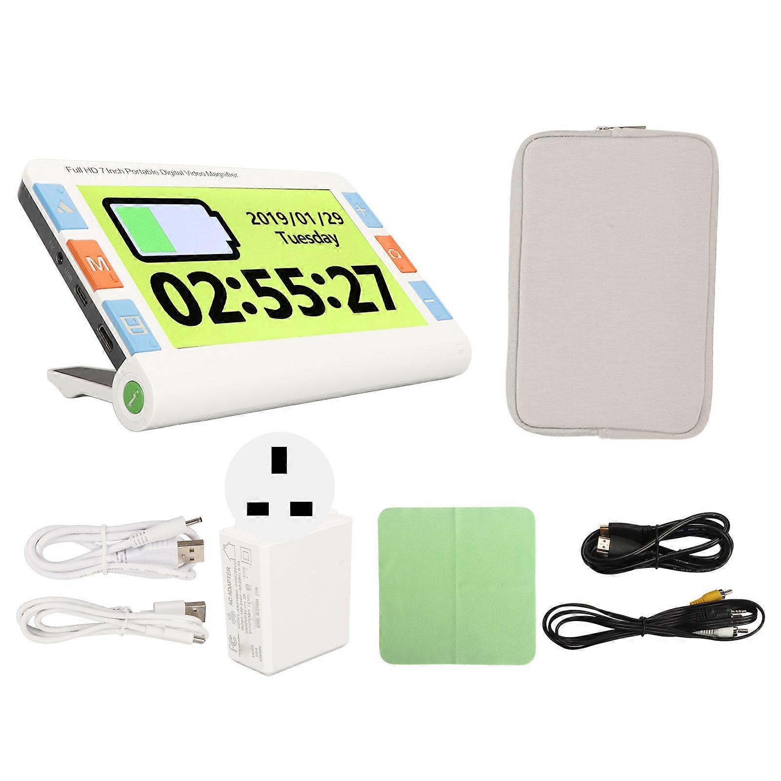 Digitale Videolupe Full HD Touchscreen Tragbare elektronische Lesehilfe