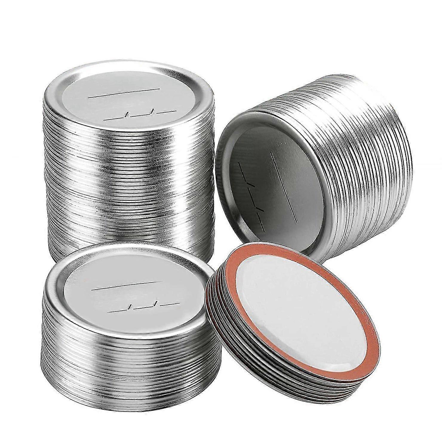 98 Count 70mm Regular Mouth Canning Lids For Ball And Kerr Canning Lids - Split-type Metal Mason Ja