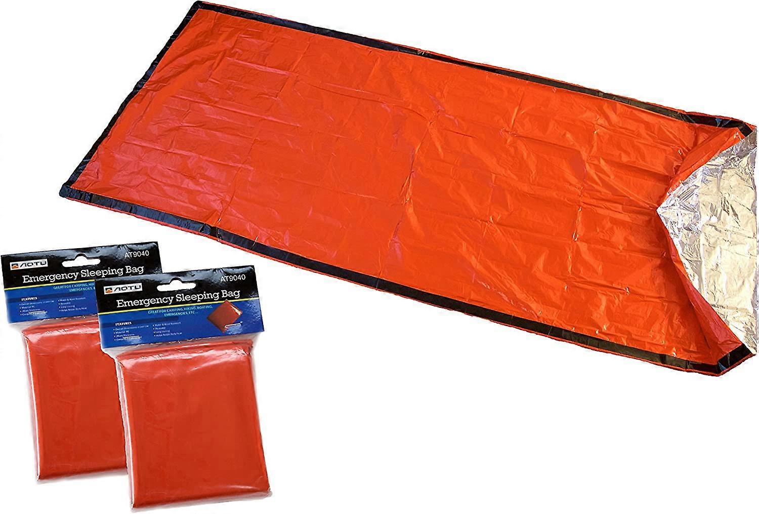 KATEA Emergency Sleeping Bag (2 Pack)
