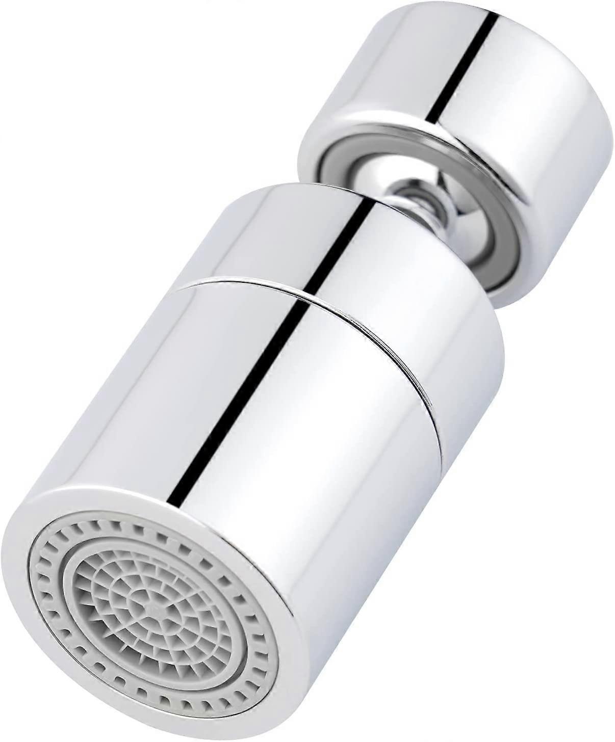 Solid Brass Faucet Aerators Dual Function Wide Angle Aerator 360 Degree Rotation