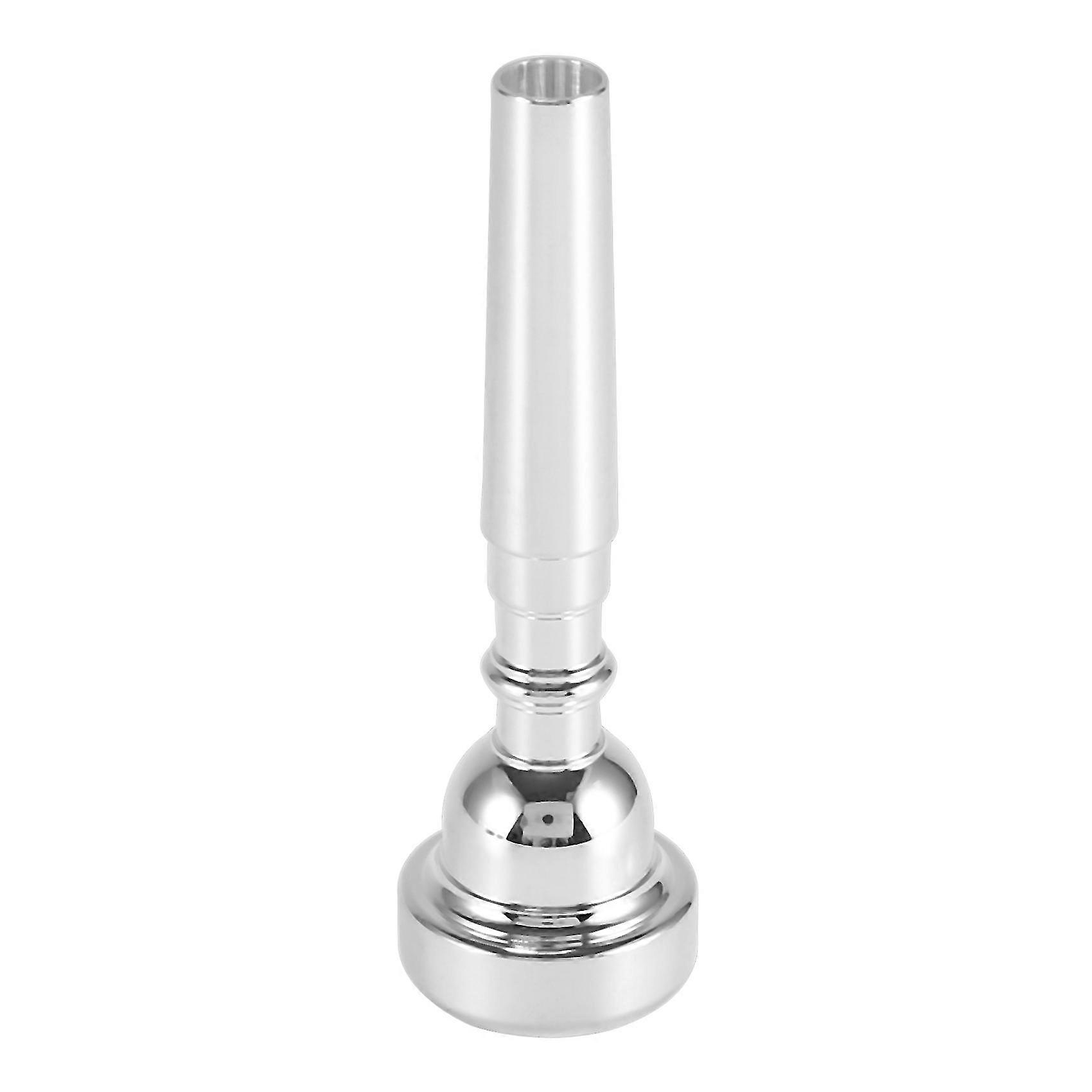 Trumpet Mouthpiece For Bach 7c Size Silver Plated