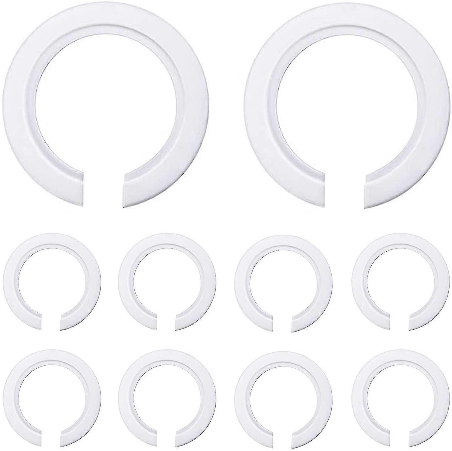 100個E27からE14ランプシェードリングコンバータ42mm〜29mmプラスチックランプシェード減速機リング