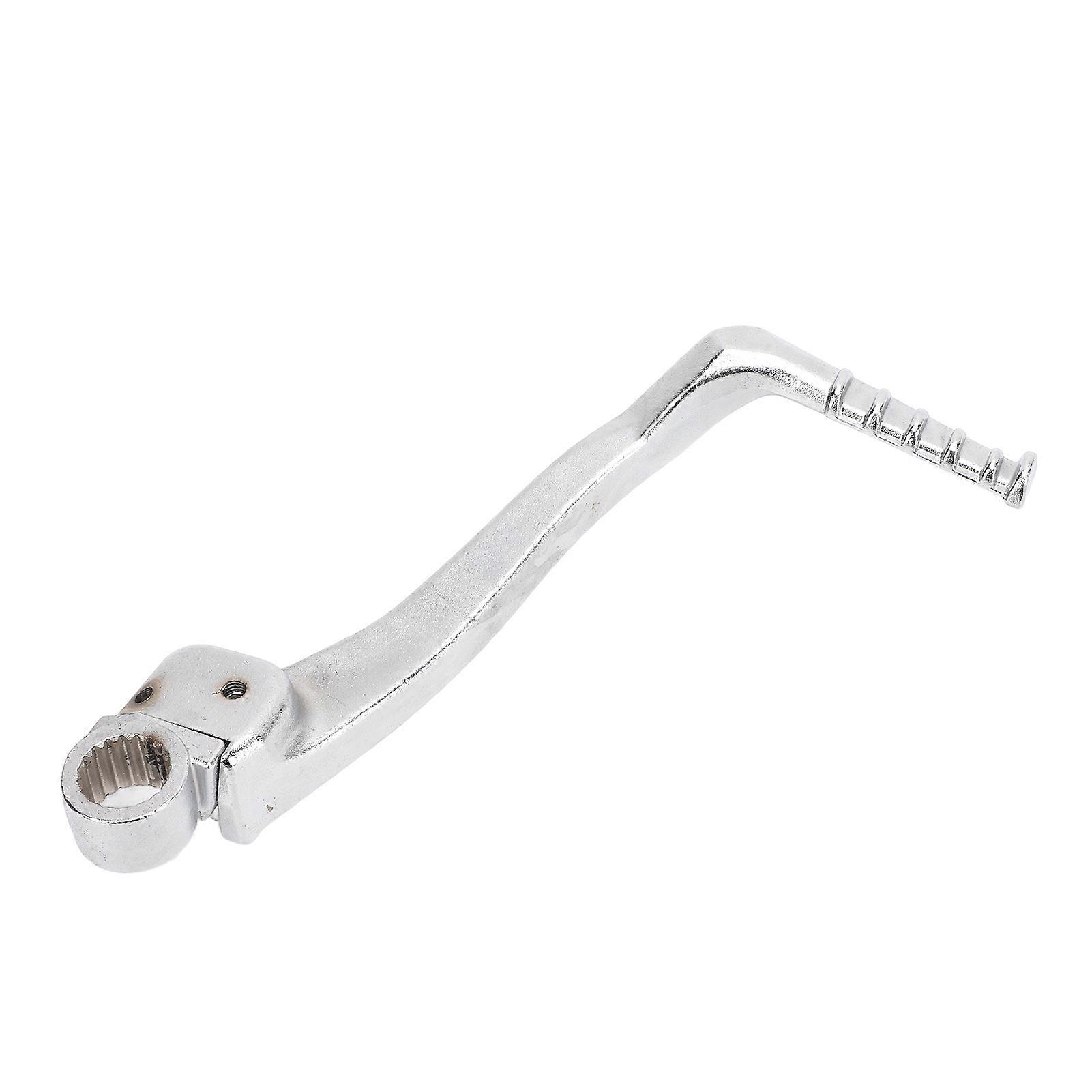 ATV Steel Kick Start Lever Chrome Plated High Strength Rustproof 28300 HP1 000 for TRX450R 2004 to 2005 