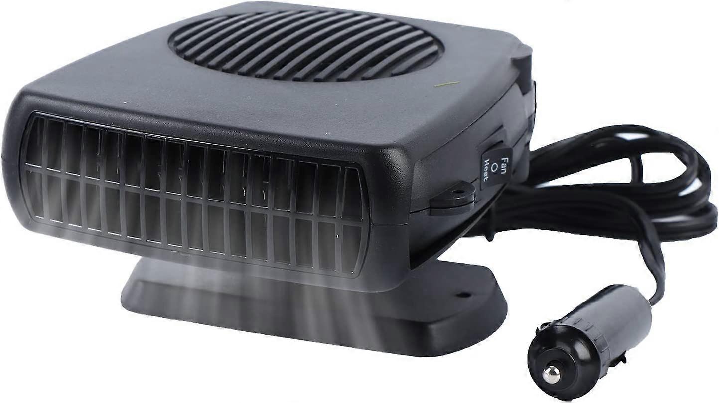 Portable Car Heater Fan,Plug-In Anti-Fog 150W 12V Car Fan Windshield Defroster