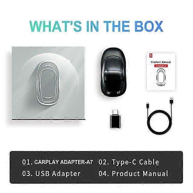 Carplay Ai Box Wireless Car Multimedia Player Support IOS Phone Android Phone Plug and Play Car Module CarPlay Adapter