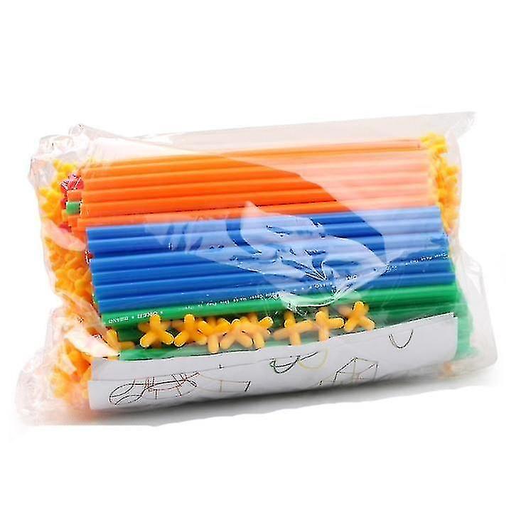 4d Diy Straw Building Block Education