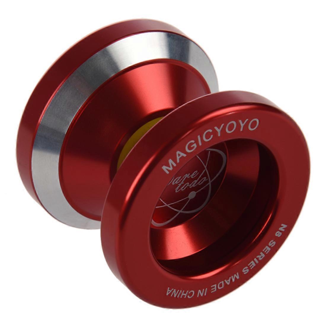 N8 Super Professional YoYo + String + Free Bag +Free Glove (Red)