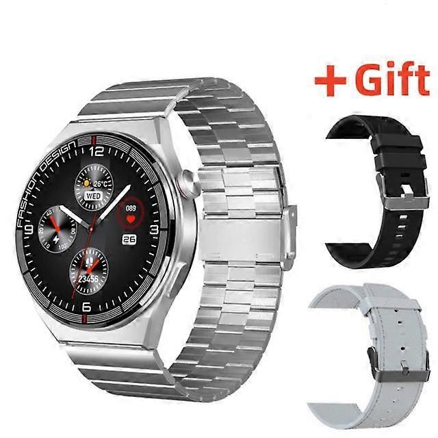 Smart Watch H4 Max 1.45 tuuman suurempi näyttö NFC aikuisten Bluetooth-puhelu Business rannekello Sport Tracker langaton lataus älykello