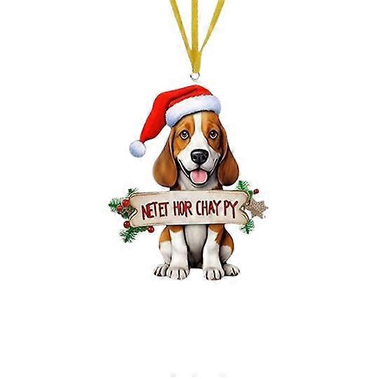 Netet Hor Chay Py Chien Dans Un Chapeau Suspendu Ornement