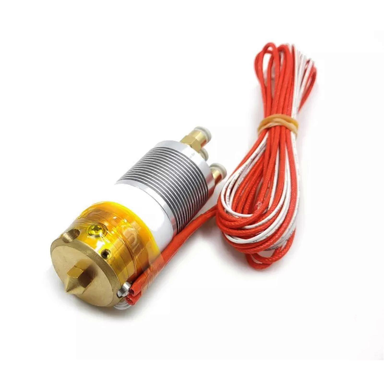 3D Printer Upgraded Parts 4-IN-1-OUT Hotend Print Head Kit 4 Color Extruders with MK7 0.4mm Nozzle Support PLA ABS TPU Filament Suitable for Z8 and Z9