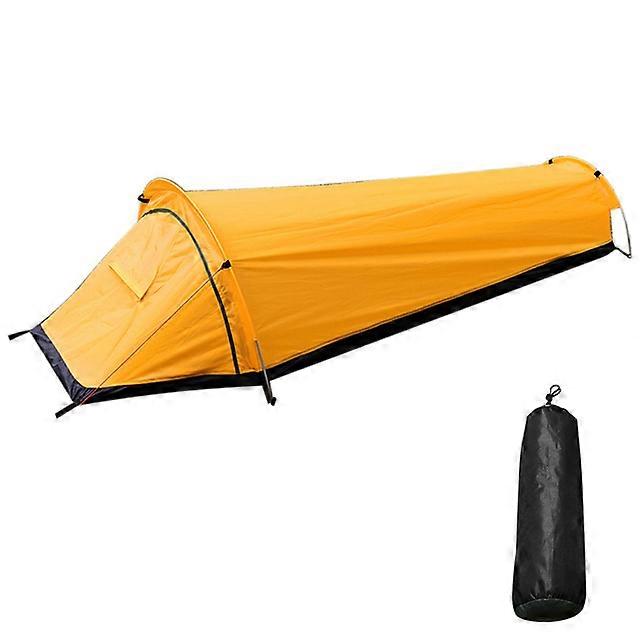 Ultralight Backpacking Camping Tent Compact Single Person Outdoor Tent Sleeping Bag Larger Space Waterproof Sleeping Bag Cover