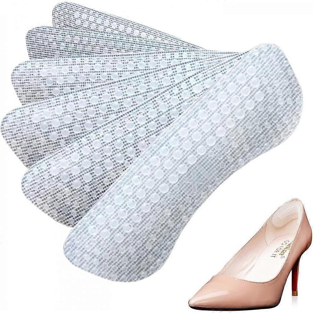 Upgrade Silicone Heel Grips For High Heels, 5 Pairs Heel Pads For Loose Shoes, Prevent Rubbing Blisters, Anti Slip Out Heel Cushions TKL