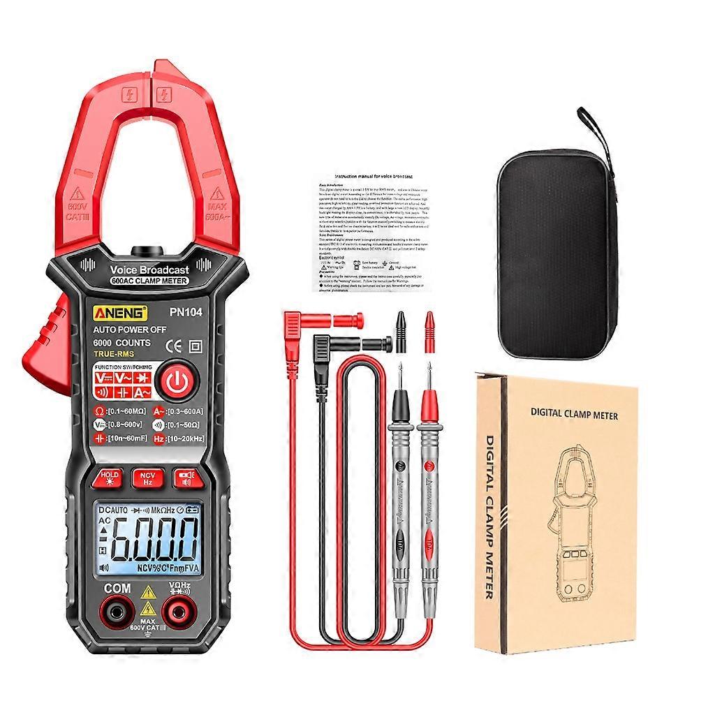 Smart-Voice Broadcast Multimeter Voltage Current Resistance Capacitance Hz Meter