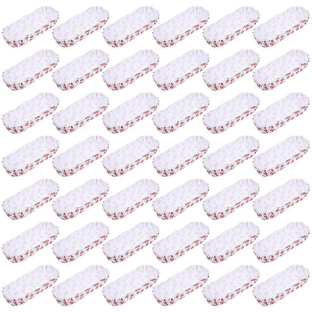 200st papper korvbrickor multifunktionella korvrätter engångs korvhållare