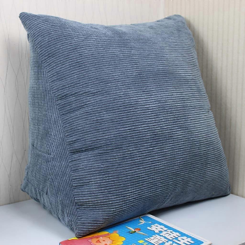 Bedside Back Cushions Large Reading Pillow Triangle Pillow