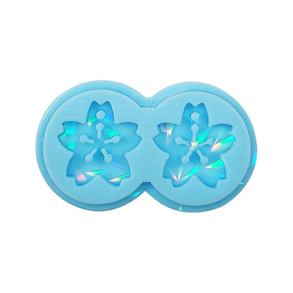 Light and Shadow Keychain Epoxy Resin Decorative Mold with Hole Pendant Mold