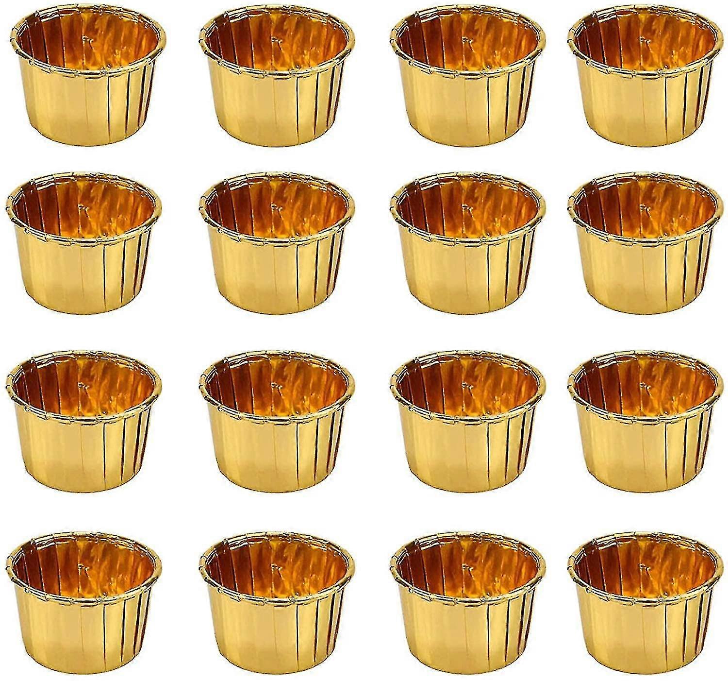 50個アルミホイルベーキング金型、カップケーキボックス