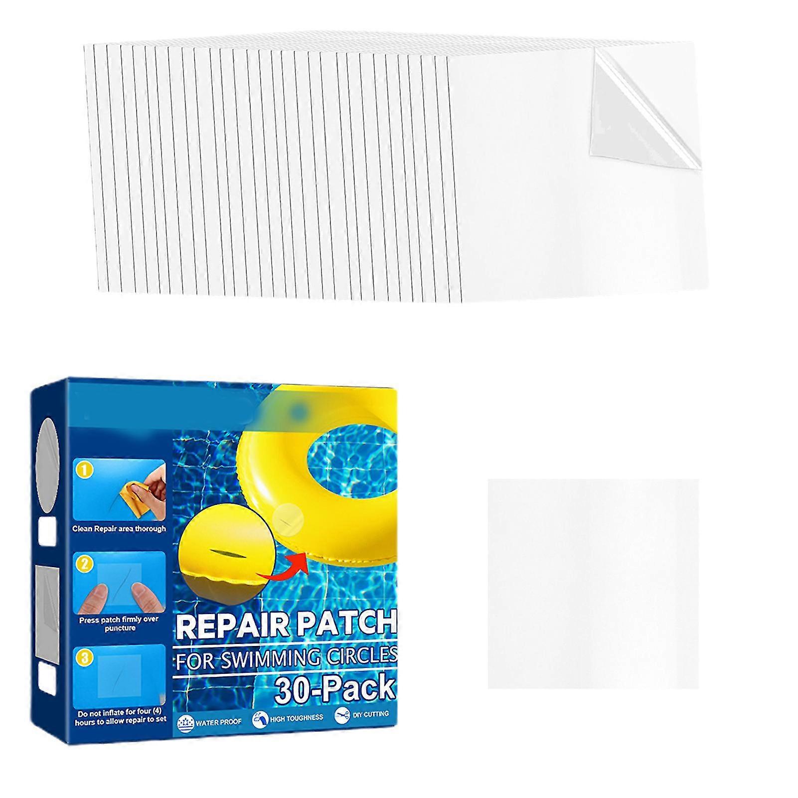 Inflatable Repair Patch Transparent Waterproof Self-adhesive Pool Patch Air Bed