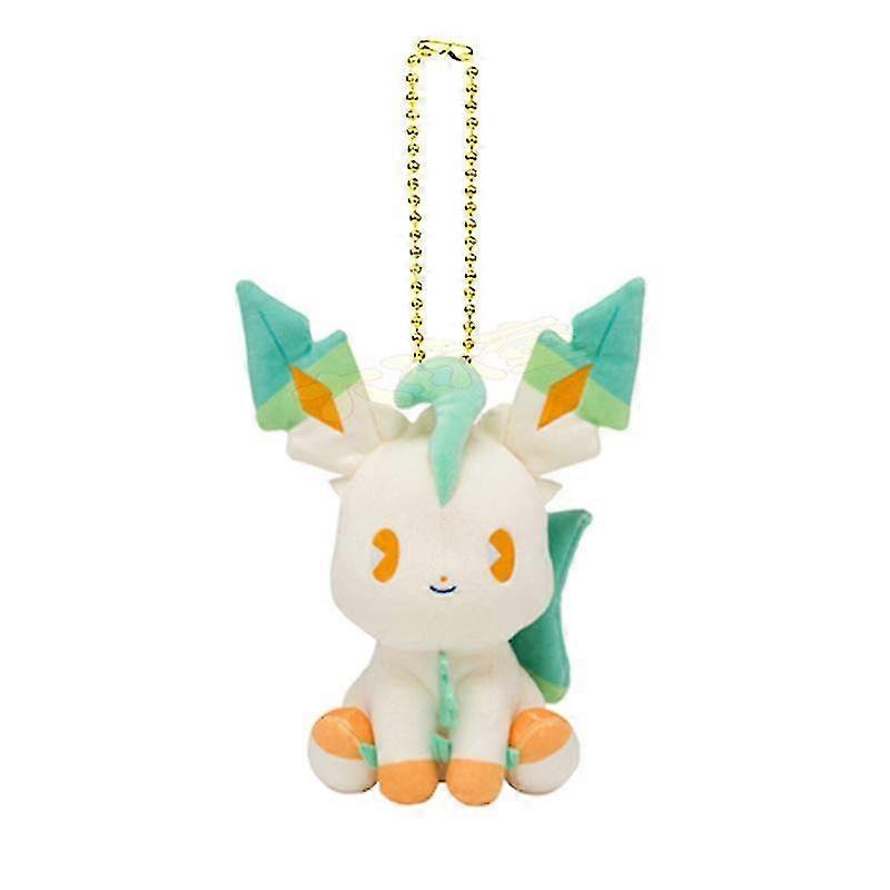 Leafeon nøkkelring nøkkelring Ibrahimovic Eevee plysj dukke anheng