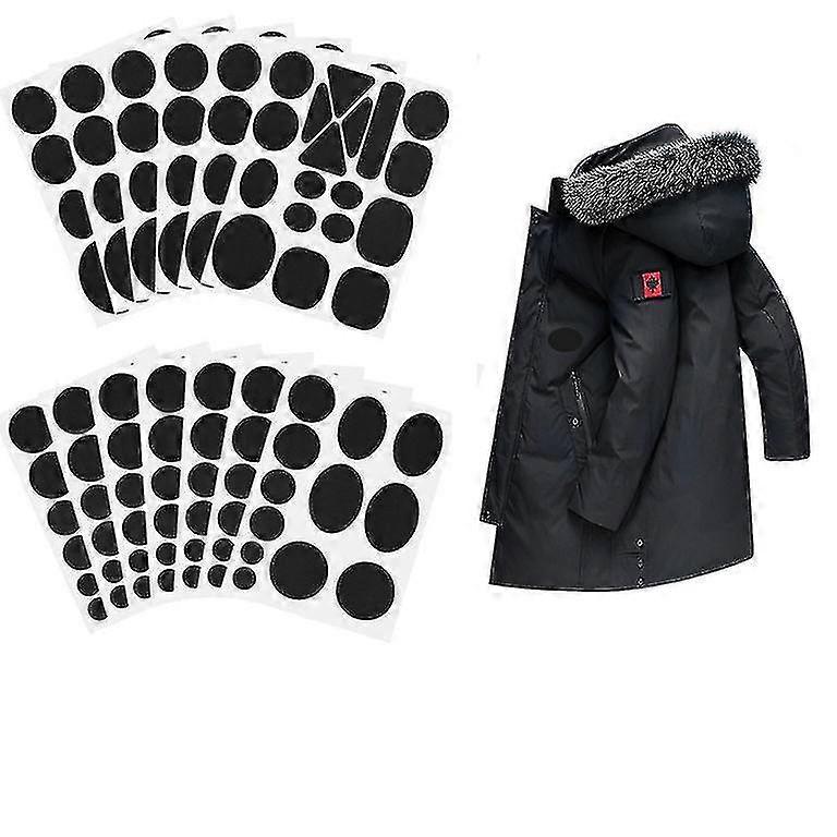yougang6pcs Self-adhesive Down Jacket Jacket Without Trace Repair Hole Patch