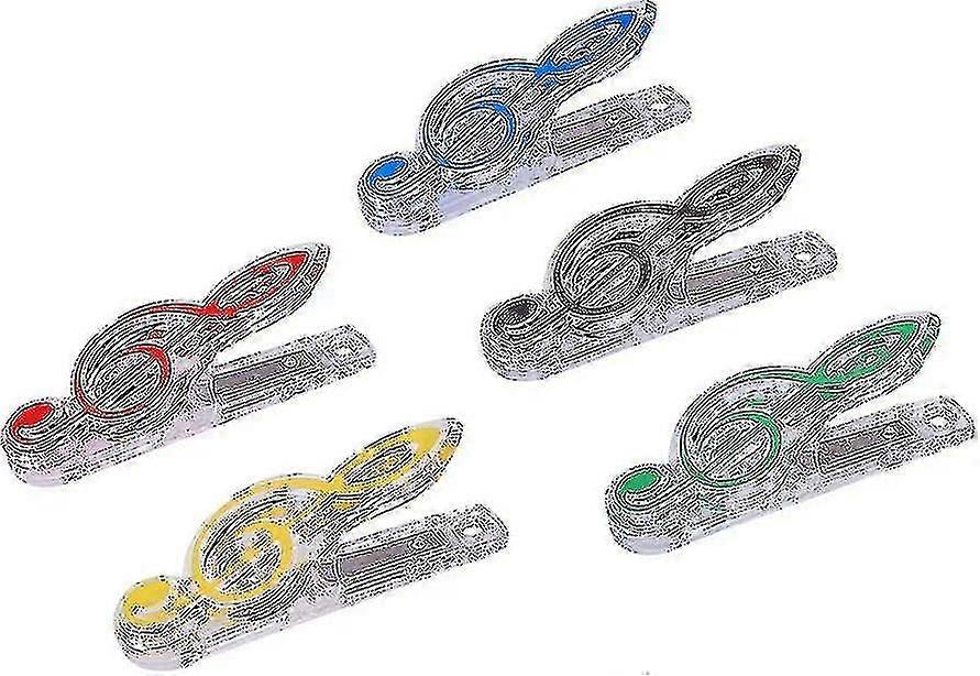 10pcs Adorable Sheet Music Book Clips