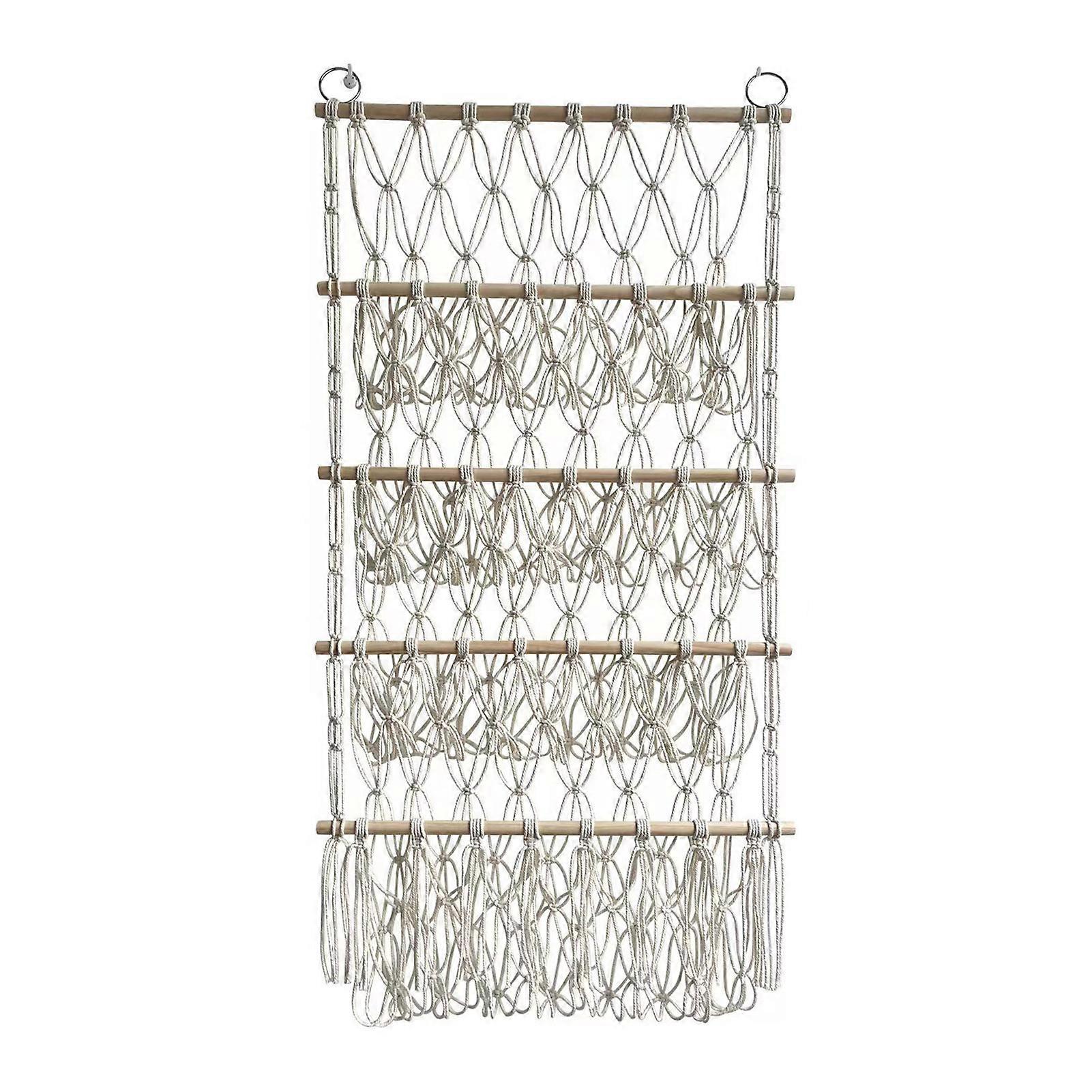 Stuffed Animal Toy Net Hammock Wall Hanging Organizer Large Capacity Simple Installation Display Plush Toy Storage Net