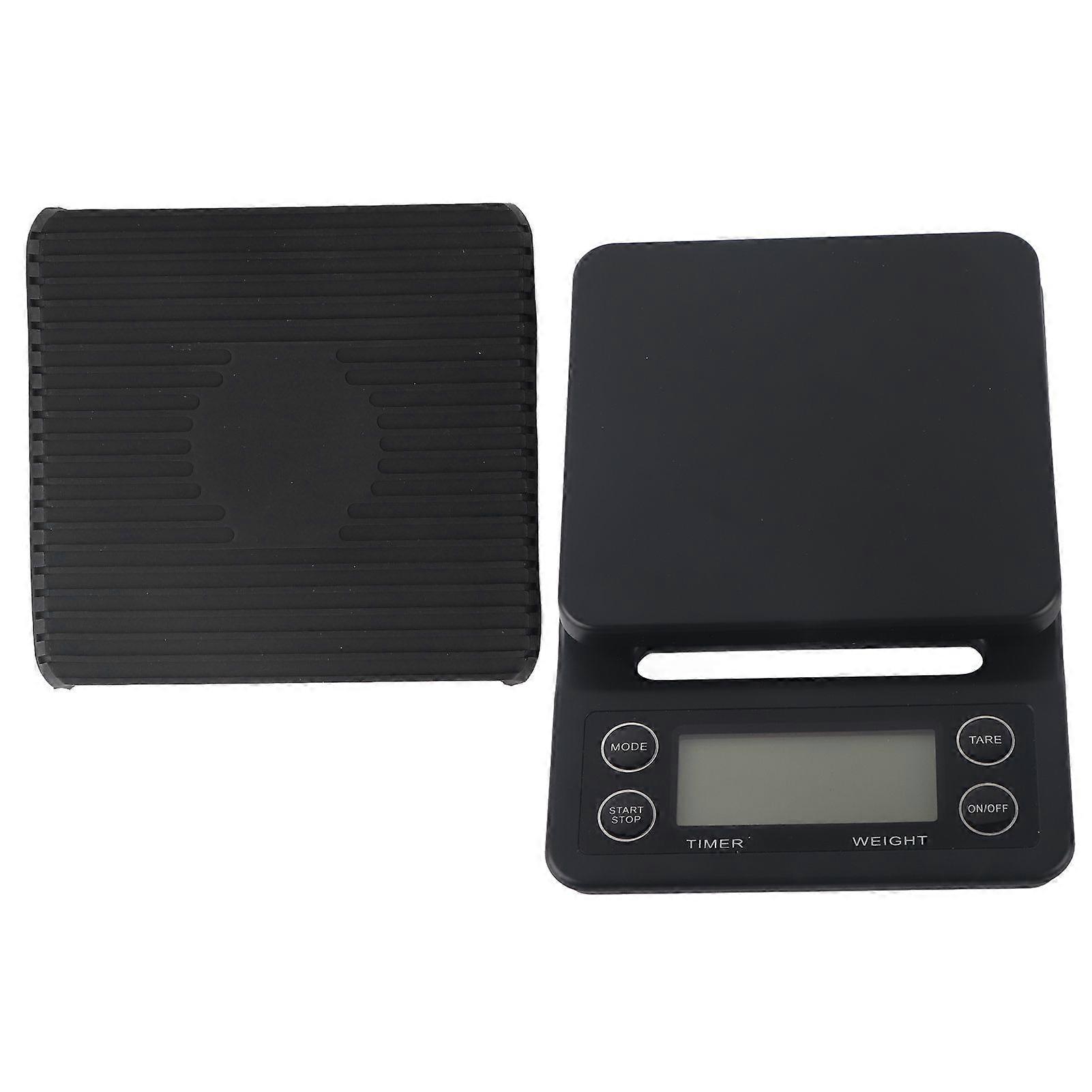 Coffee Scale Maximum 3kg Capacity Tare Function Countdown Function Four Units LED Screen Kitchen Scale