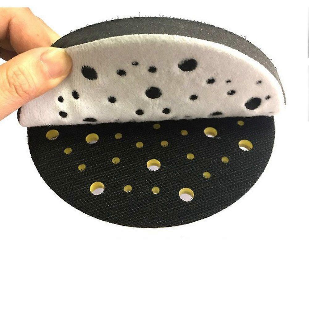 6\" 150mm Interface Pads Hook & Loop Protection Pad 70 Hole Soft Sponge Pad For Sander Polishing & Grinding