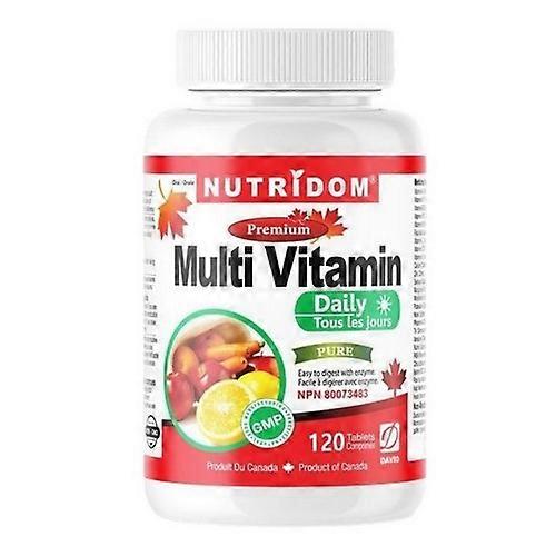 Nutridom Multi-Vitamin Daily, 120 Tablets