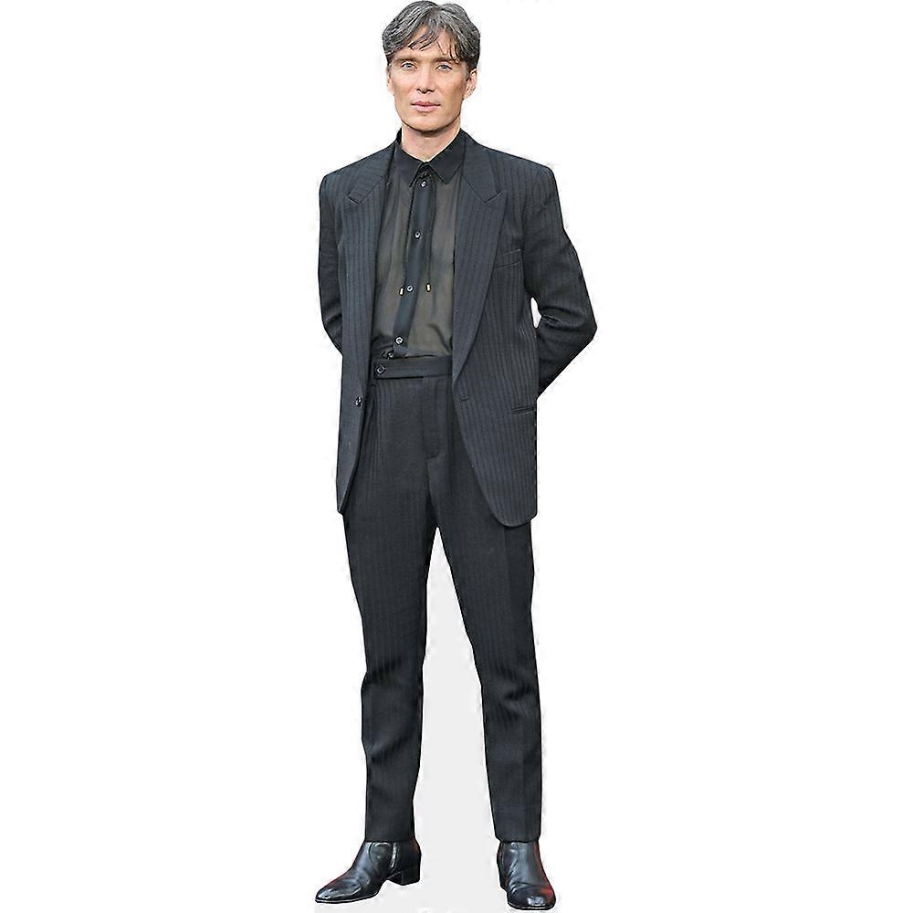 Cillian Murphy (Black Suit) Cardboard Cutout (lifesize OR mini size). Standee. Stand Up.