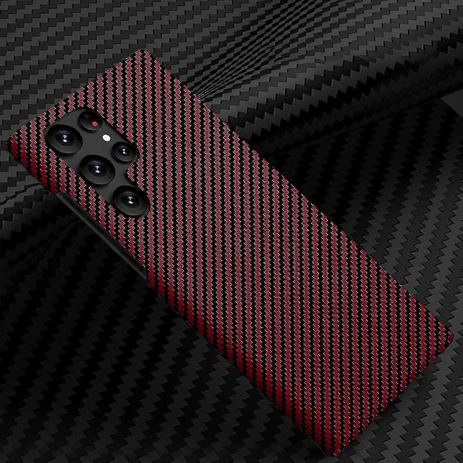 Carbon Fiber Case For Samsung Galaxy S24 Ultra/ S24 Plus/ S24, Slim Ultra Thin Anti-scratch Shockproof S24 Ultra Case