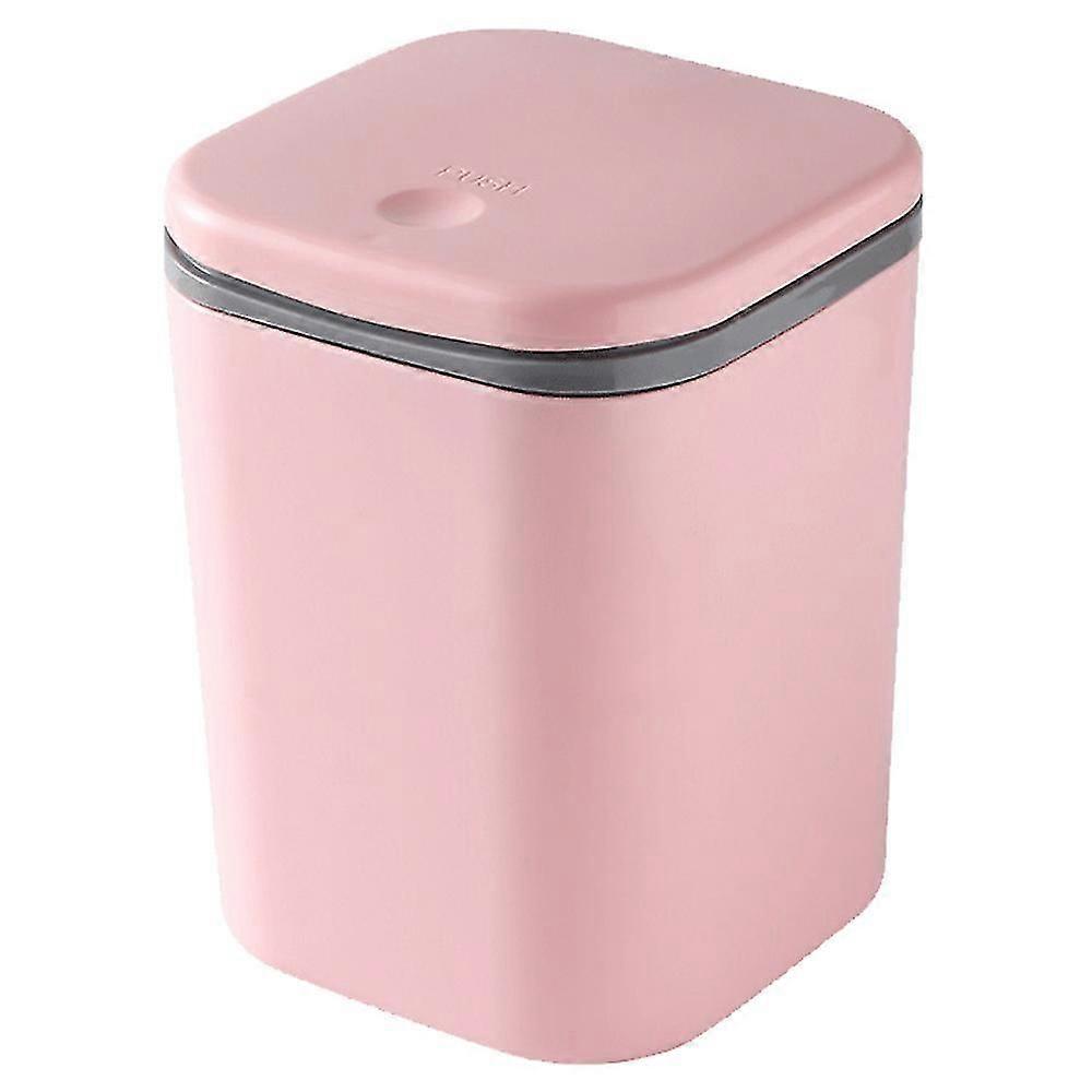 Trash Can Wastebasket For Bathroom Vanity, Desktop, Tabletop Or Coffee Table - Dispose Of Cotton Rounds, Makeup Sponges, Tissues