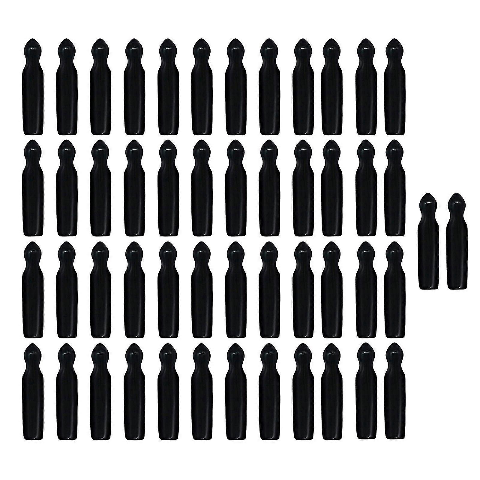 50 πακέτα Pourer Καπάκια σκόνης Ποτά Pourer Caps Καπάκια διανομής ποτών Υλικό PVC Αξεσουάρ μπουκαλιών ποτών για το κρασί μπαρ