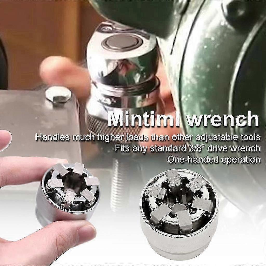 Multi-function Spanner Adaptive All-fitting Multi Drill Attachment