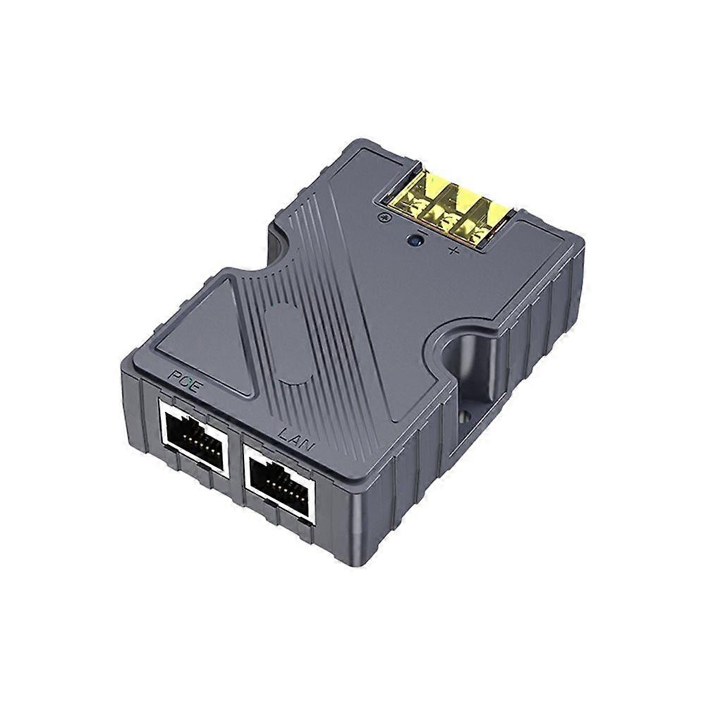 For Mini Dishy POE Adapter 150W GigE Passive & ESD Protection with Mini DC&RJ45 Adapter Splitter