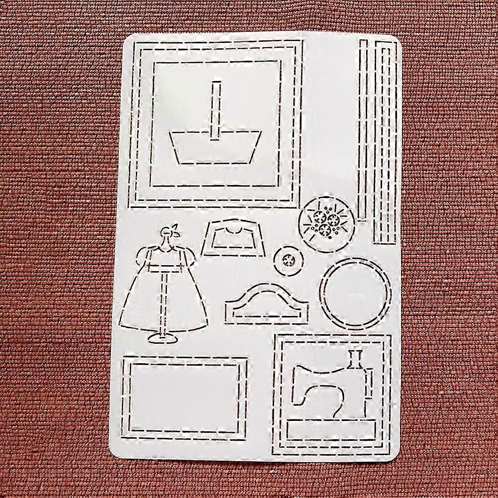 Geometry Pattern Soft Template Hand-made DIY Craft Sewing Accessories Professional DIY Sewing Tool