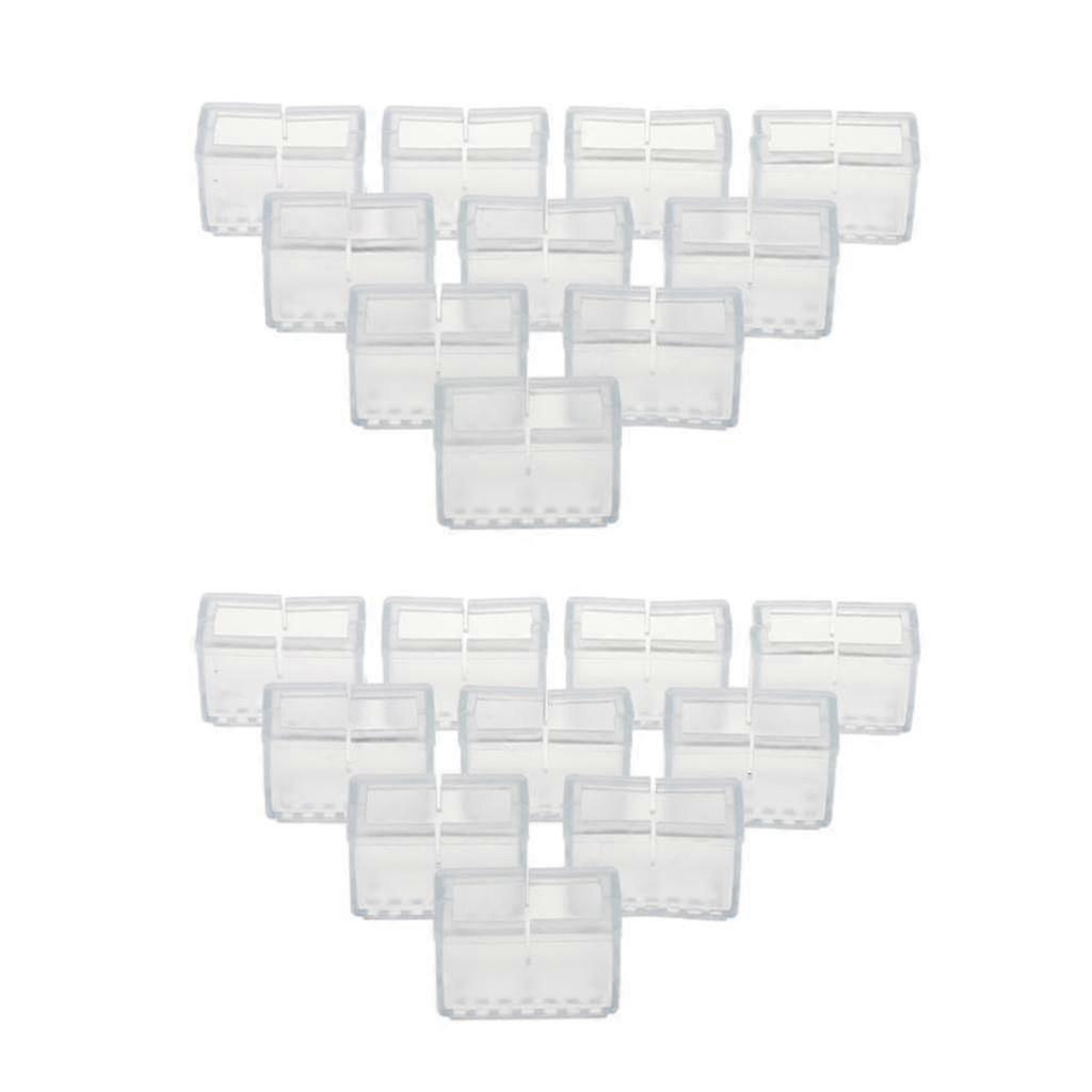 Rectangular Silicone Chair Legs Feet Pads Furniture Table Covers Protector