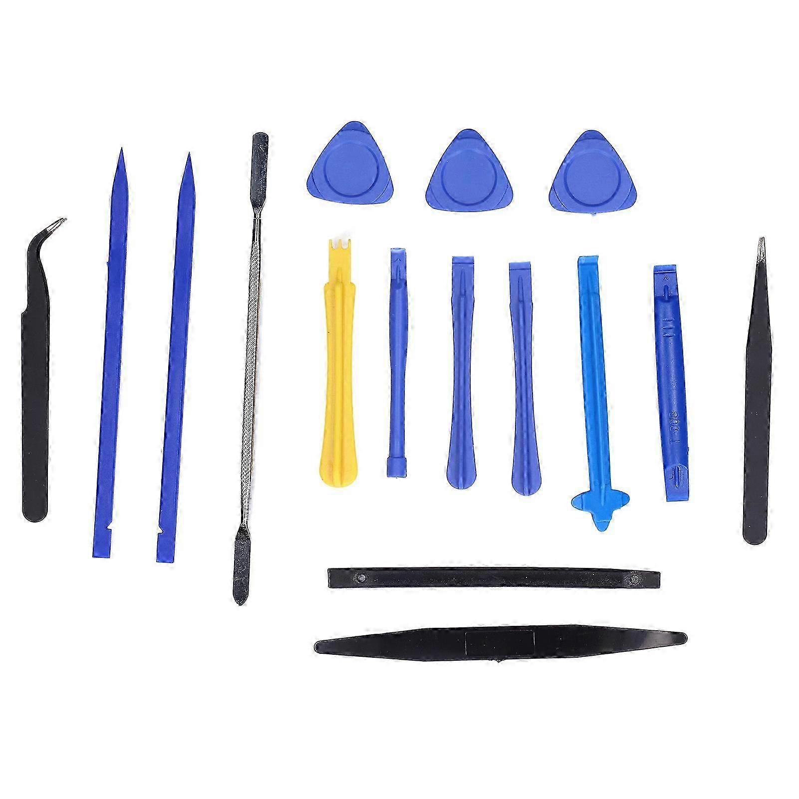Electronics Repair Tool PVC Plastic Opening Prying Bar Triangular Sheet Spudger Tweezers Kit
